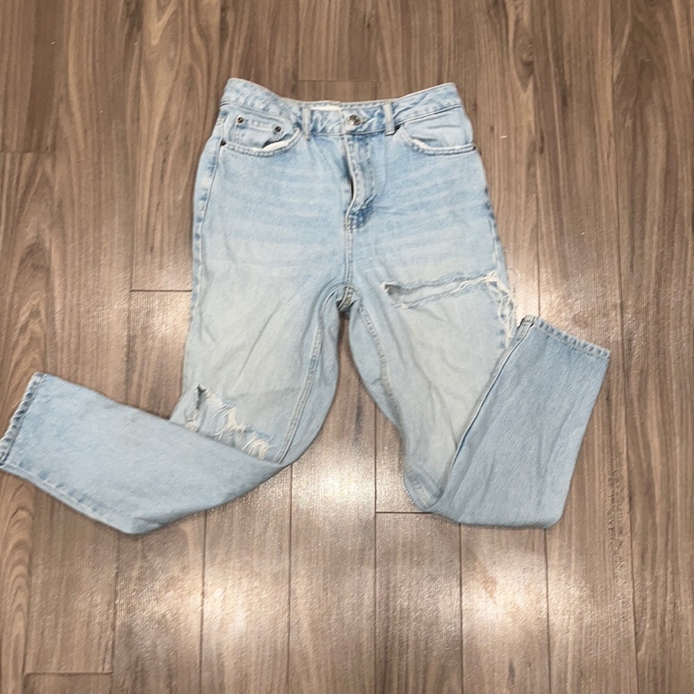 Topshop 28x30  mom jeans